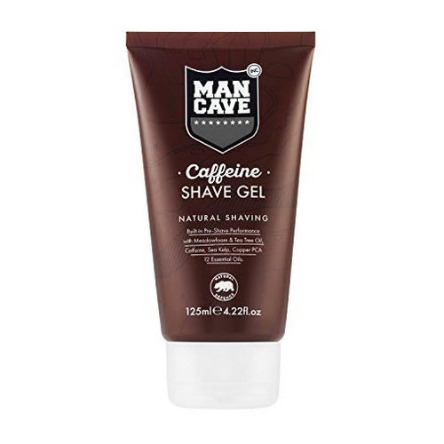 Mancave Caffeine Shave Gel Natural Shaving