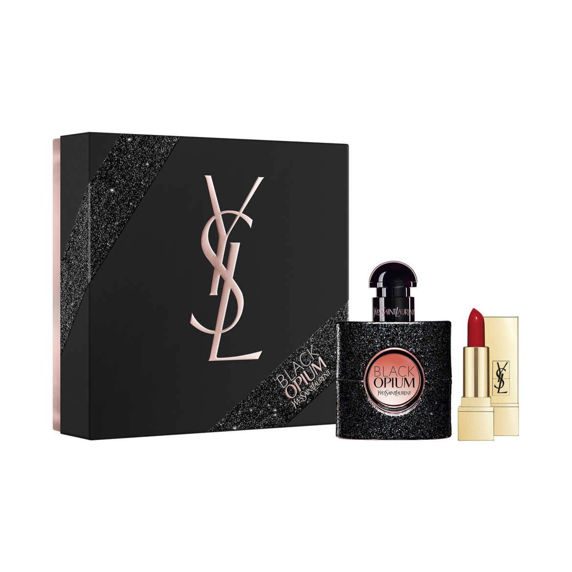 yves saint laurent black opium set