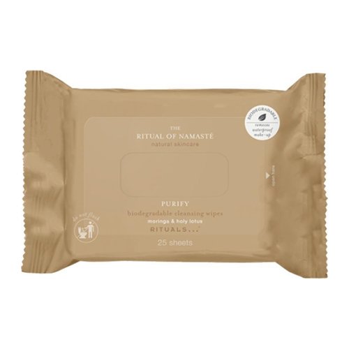 Rituals The Ritual of Namasté Purify Biodegradable Cleansing Wipes 25 Stück