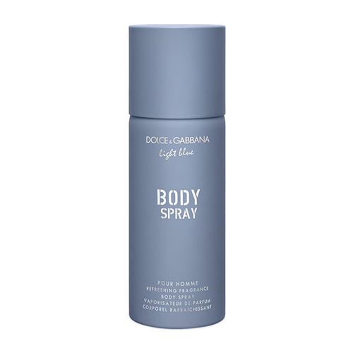 light blue body spray